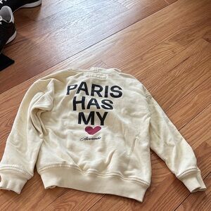 A&F kids Paris has my heart hoodie